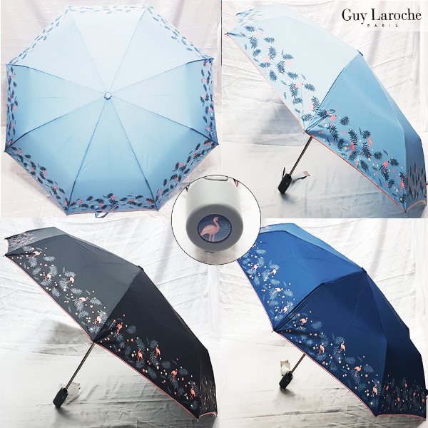 플라밍고,3단자동우산,3단우산,우산선물,우산판촉물,우산인쇄