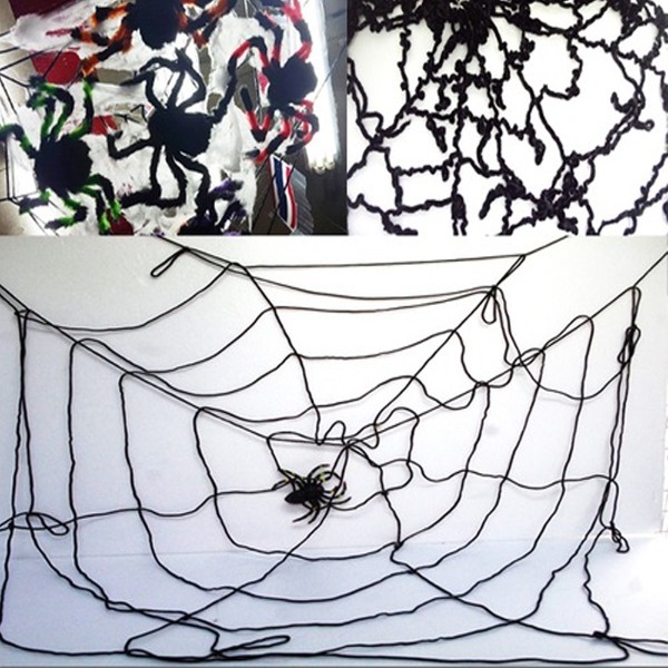 할로윈 거미줄 장식세트 폐가 장식 데코 소품 홈파티