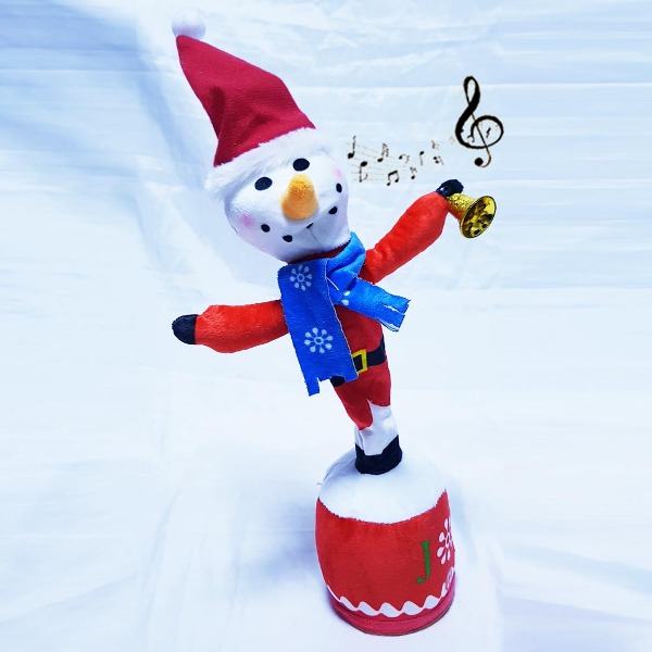 크리스마스선물 눈사람 선인장인형 녹음인형 노래댄싱